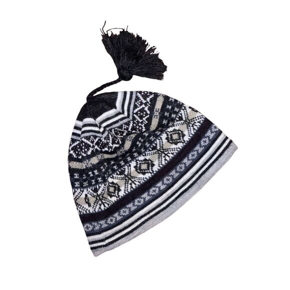 EDDIE BAUER Beanie Hat, winter pattern beanie, winter hat, One Size, Unisex wint - Picture 1 of 6